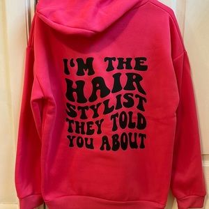 hairstylist hoodie